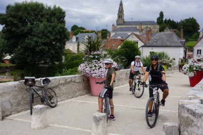 voyage à vélo sur la loire